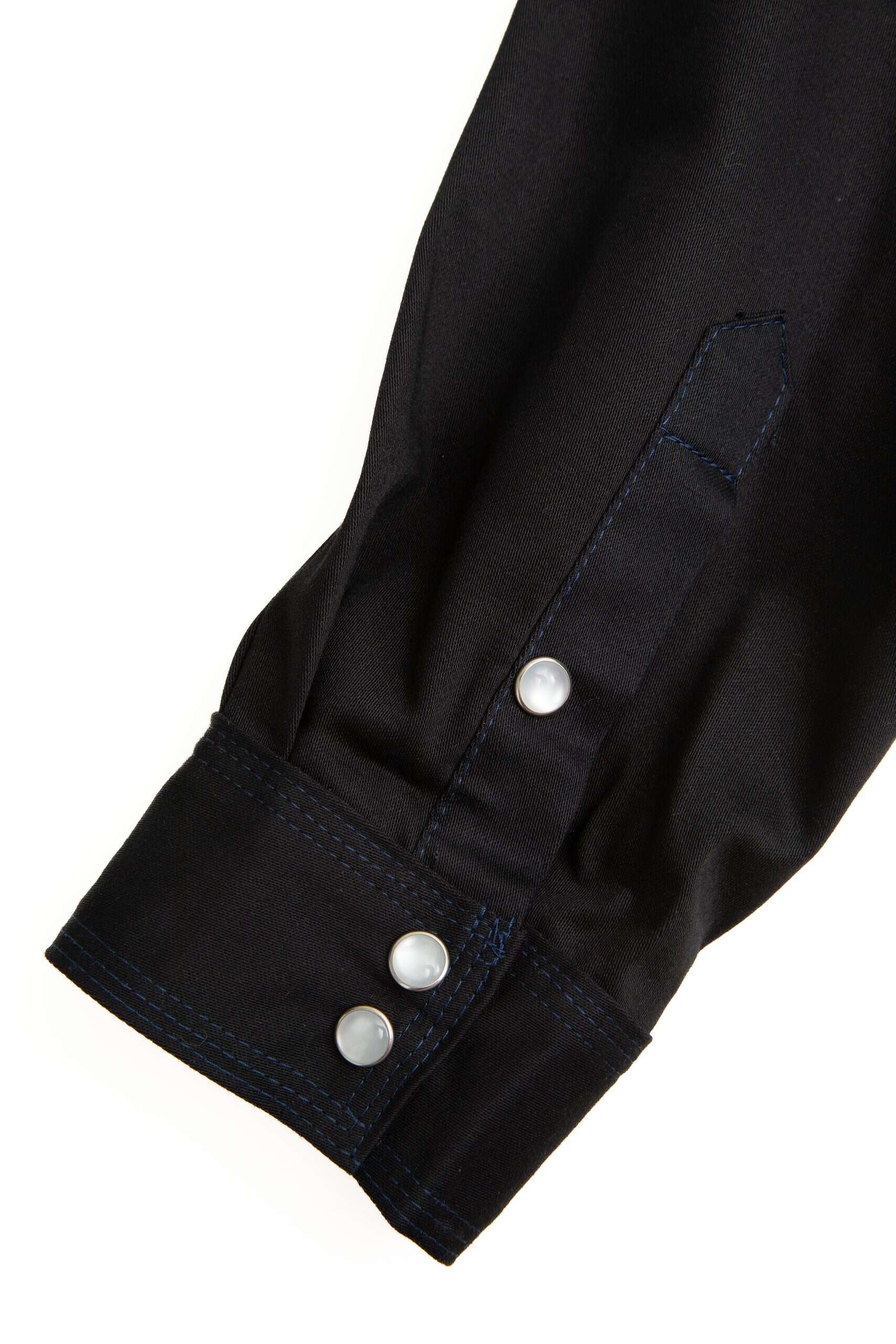 CAT2 FR Welding Shirt – Blue Stitching – NFPA 2112 Certified Workwear