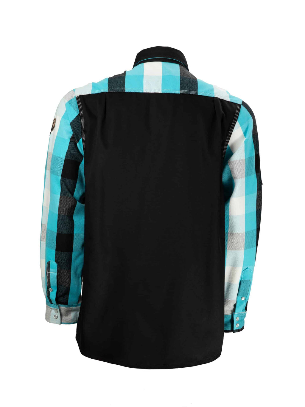 CAT2 FR Welding Shirt – 'Berta Blues – NFPA 2112 Certified Workwear