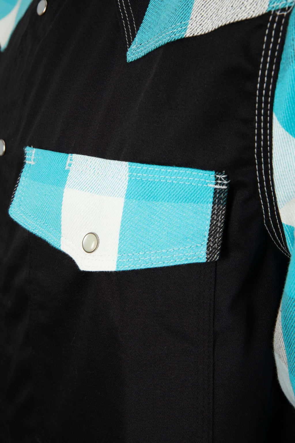 CAT2 FR Welding Shirt – 'Berta Blues – NFPA 2112 Certified Workwear