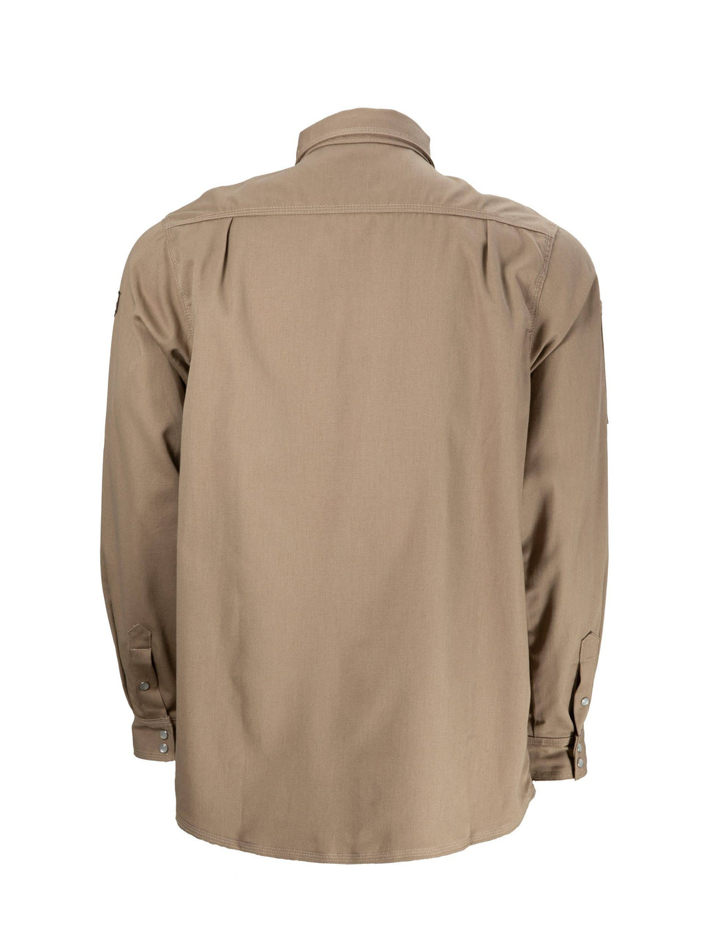 CAT2 FR Welding Shirt – Traditional Tan – NFPA 2112 Certified Workwear